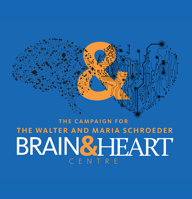 The campaign for the Walter and Maria Schroeder Brain and Heart Centre